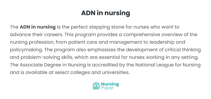adn in nursing