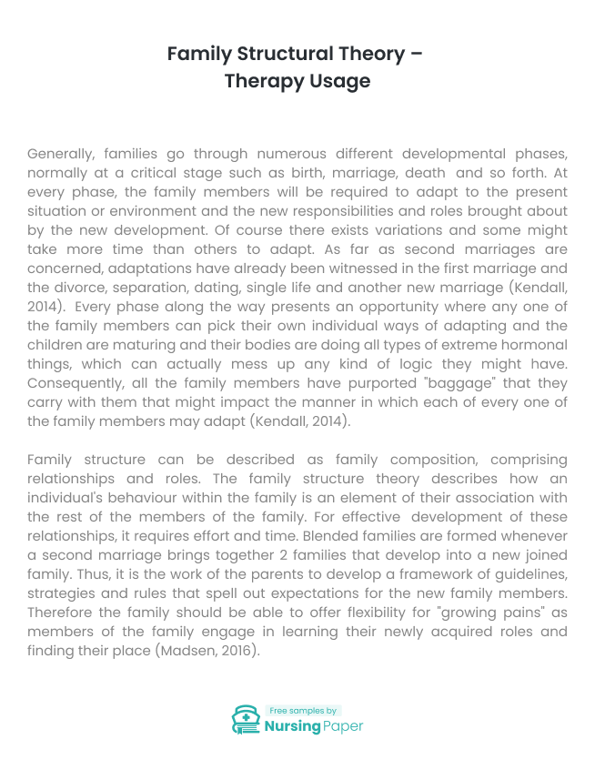 family psychology essay