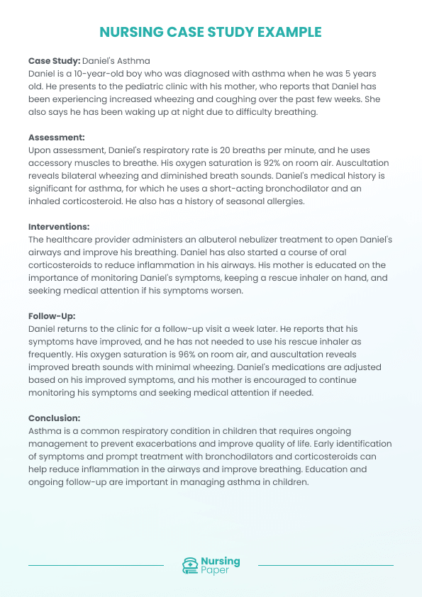 What Is Nursing Case Study