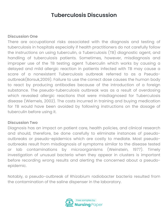 thesis topics on tuberculosis